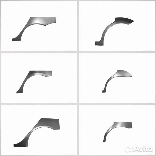 Порог левый (цинк) Chery Kimo (A1)