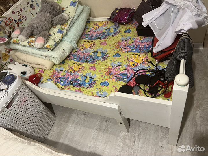 Кроватка детская выдвижная