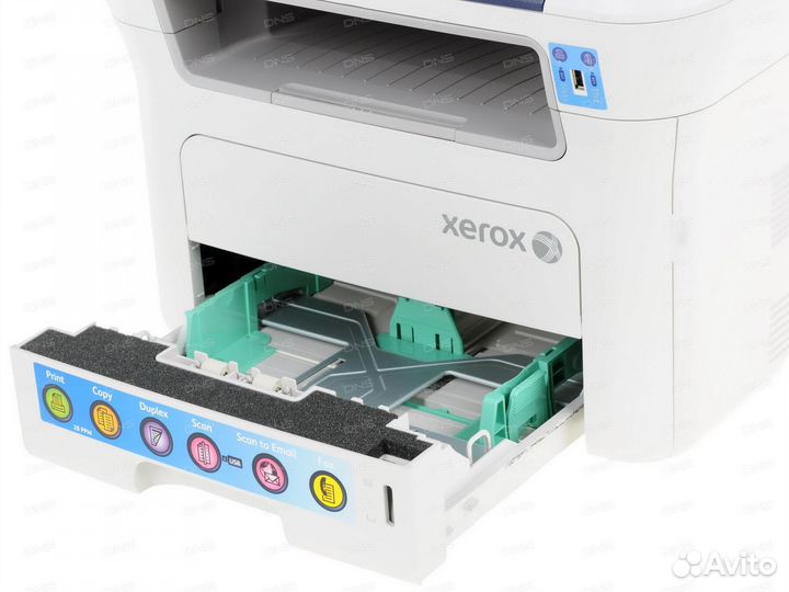 Мфу лазерный Xerox WorkCentre 3220, A4, RJ-45, ADF