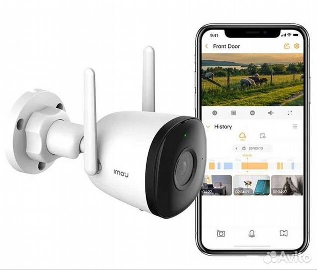 WiFi камера видеонаблюдения вай фай imou 2 мп