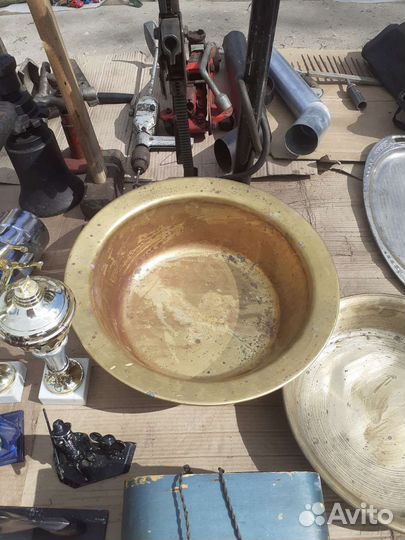 Подсвечник бронза старинный