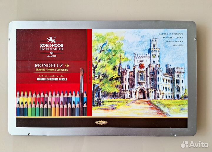 Набор акварельных карандашей Koh-I-Noor 36 цветов