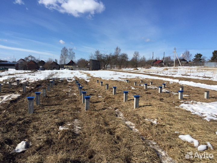 Жб сваи. Фундамент на жб сваях под ключ