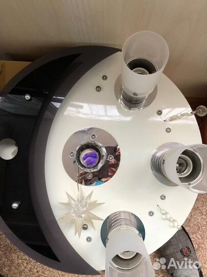 Люстра потолочная бу