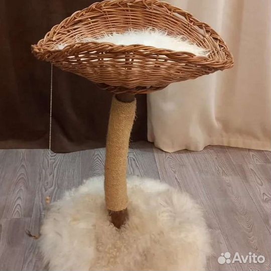 Когтеточка для кошек плетёная