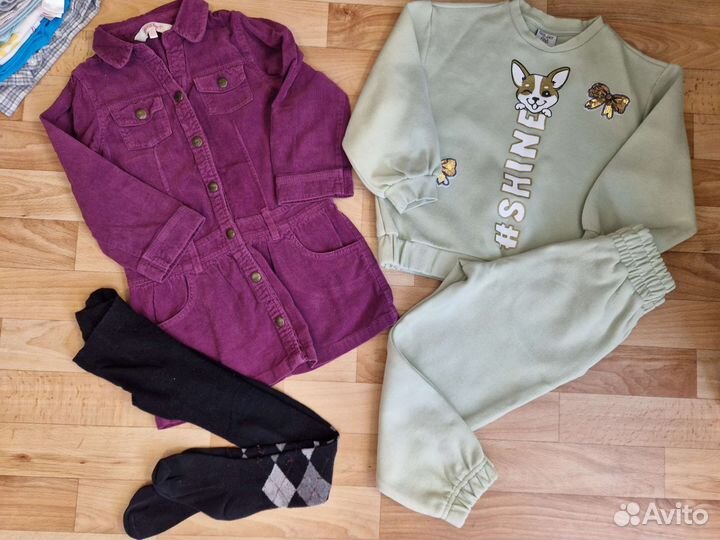 Пакет одежды на девочку 104-114