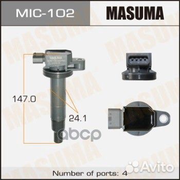 MIC-102 катушка зажигания Toyota Prius/Yaris 1