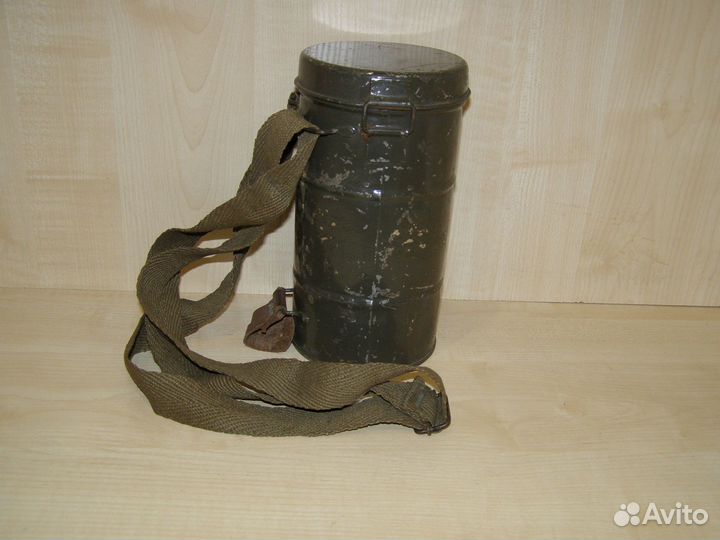 Финский противогаз в баке Nokia 1942 год