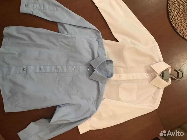 Рубашки на мальчика р 32/134, р. 31/122-128, р