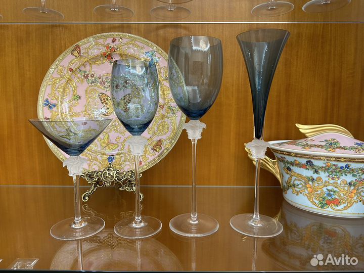 Бокалы versace medusa lumiere