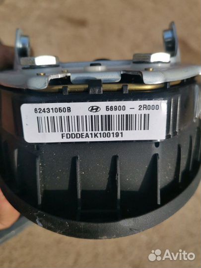 Подушка безопасности в руль Hyundai I30 G4FC 2010