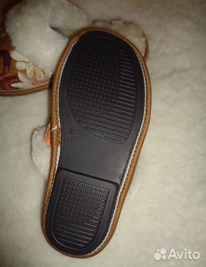 Тапочки женские меховые, размеры 36-41