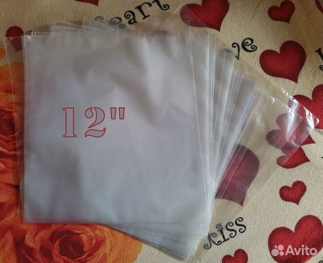 Пакеты для виниловых грампластинок 7'' ; 12''