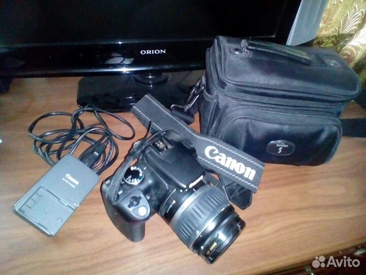 Фотоаппарат canon EOS-350D kit обьектив 18-55