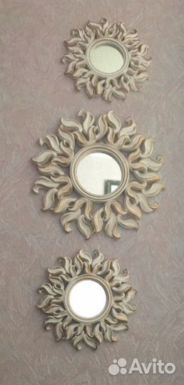 Набор интерьерных зеркал, новые