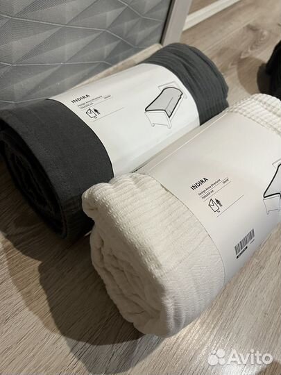 Плед из Икея 150х250 Индира Indira IKEA