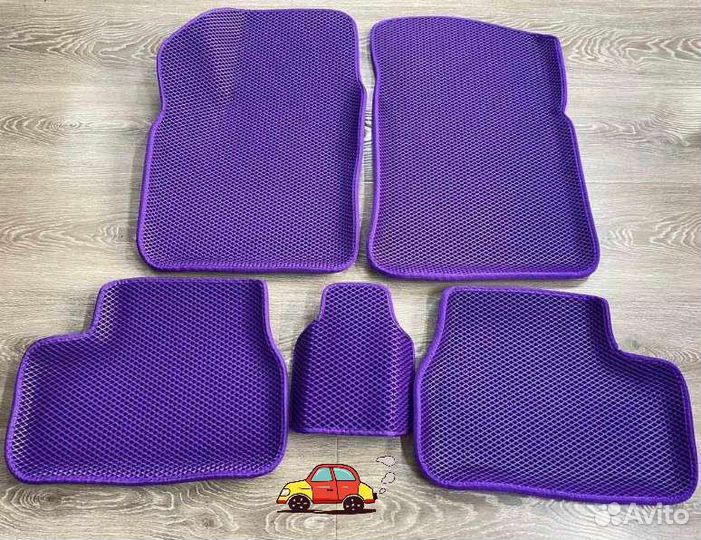 3d коврики eva с бортами