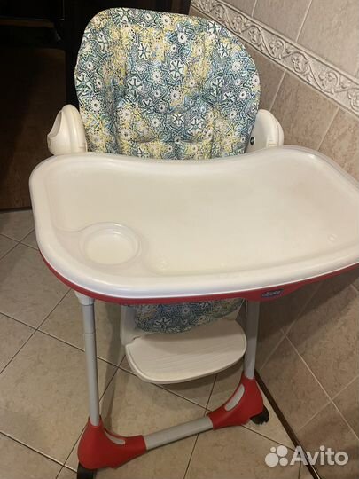 Стул для кормления Chicco Polly с доп матрасами