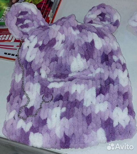 Балаклава вязаная puffy