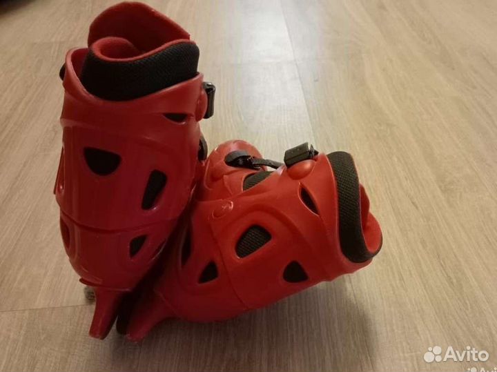Коньки ледовые раздвижные 33-36