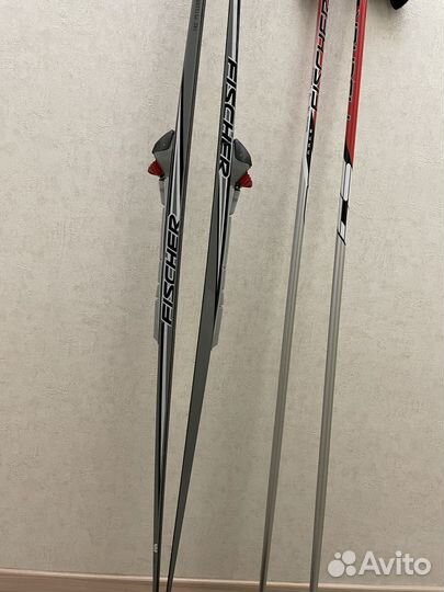 Лыжи беговые fisher коньковые 182