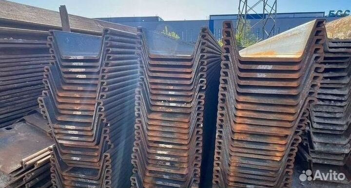 Шпунт Ларсена / аренда погружение шпунта