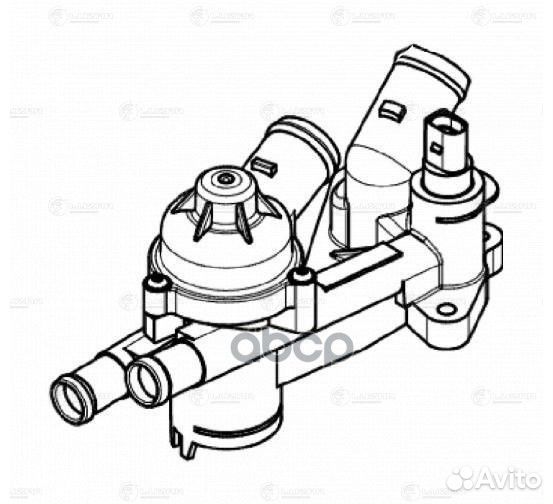LT 1802 термостат Skoda Fabia 07 LT1802 luzar