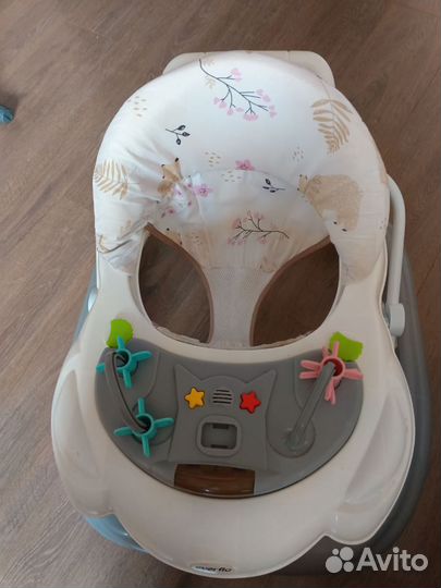 Ходунки детские бу на селеконовых колёсах