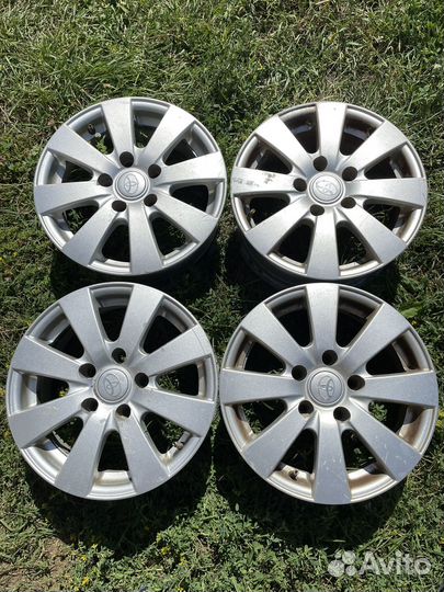 Литые диски r15 на toyota corolla