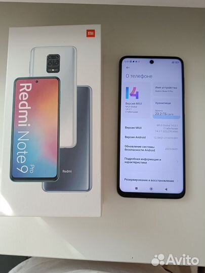 Xiaomi Redmi Note 9 Pro, 6/128 ГБ