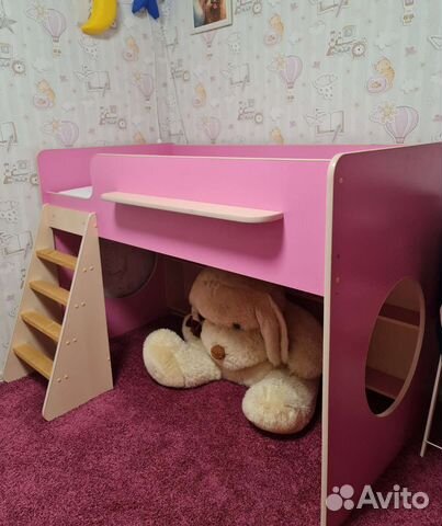 Детская кровать чердак