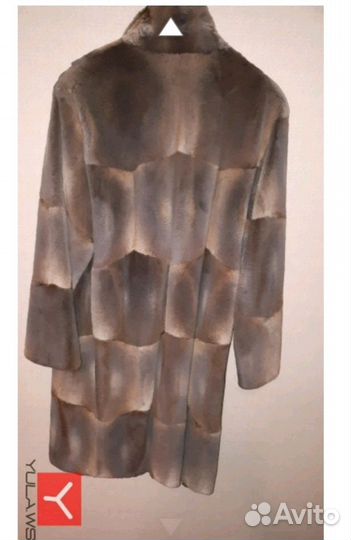 Пальто из щипаной ондатры
