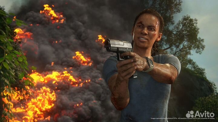 Диск Uncharted Утраченное наследие PS4