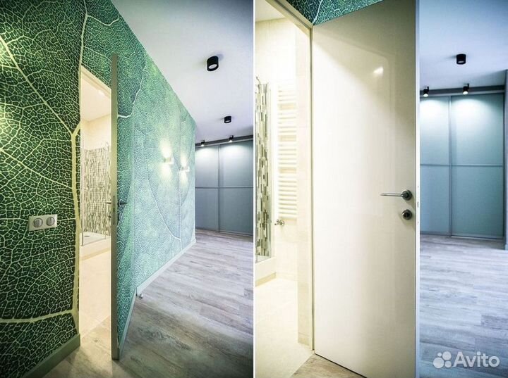 Двери межкомнатные скрытые под покраску, отделку