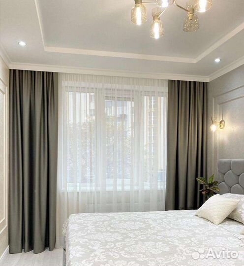 Готовый комплект штор