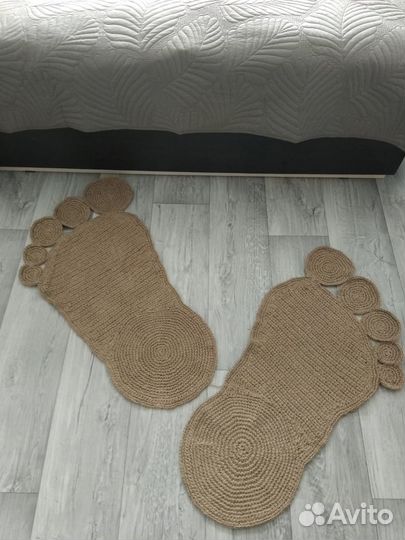 Коврик из джута