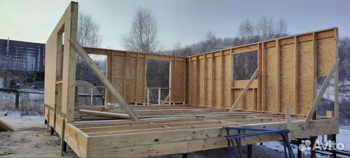 Строительство каркасных домов