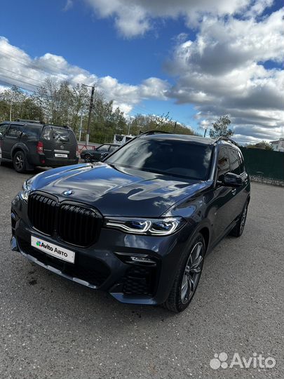 BMW X7 3.0 AT, 2020, 93 000 км