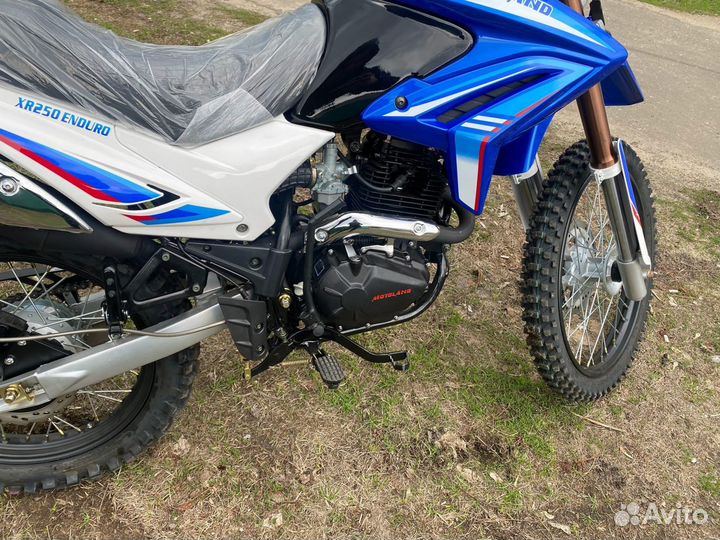 Новый мотоцикл motoland XR 250 enduro 172FMM
