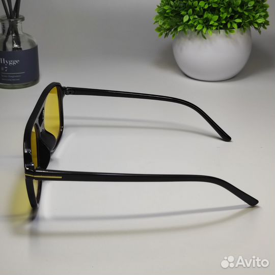 Имиджевые очки жёлтые / синие