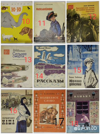 Детские книги СССР мягкая обложка ч. 2