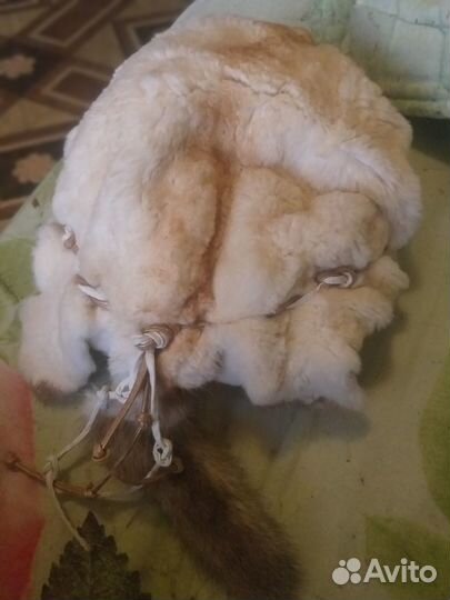 Шапка из стриженного кролика