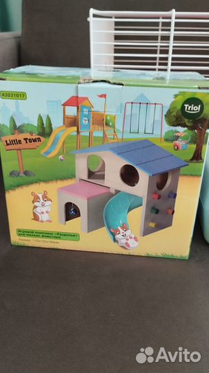 Клетка для грызунов. Новая, большая, комплект