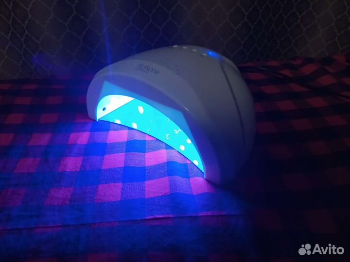 Led лампа для ногтей + гель лаки и др