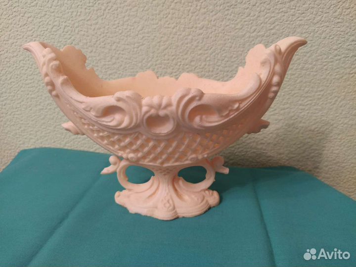 Ваза-конфетница из полистоуна СССР