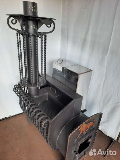 Печь на три помещения 