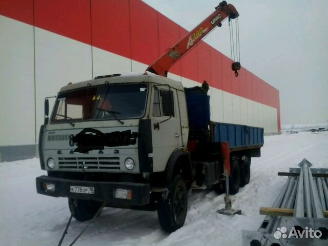 Камаз кран борт