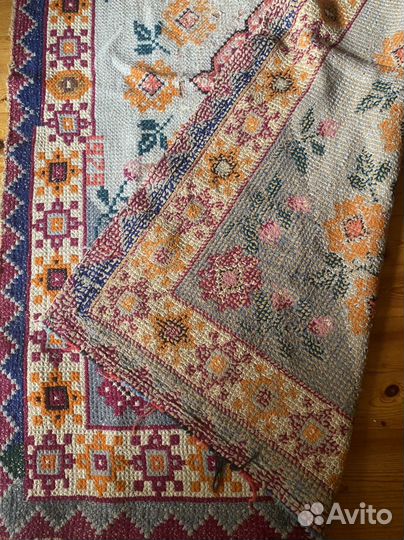 Ковер ручной работы винтаж