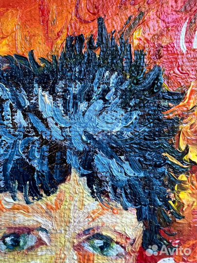 Картина маслом портрет художник ван гог