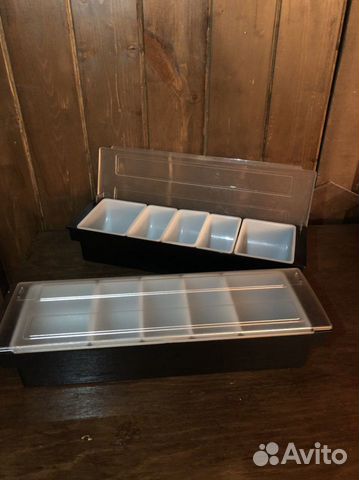 Контейнер д/фруктов и специй 5 отд. пласт. корпус